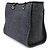 Chanel Deauville MM Shopper mit Kette Marineblau - Ansicht 4