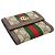 Cartera bi-fold Gucci Ophidia Castaño Beige - vista 4