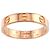 Anello Cartier Mini Love in oro rosa 18K - vista 2