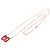 Hermès Collana Hermes Pop H in Rose Extreme Pink Gold Rosa D'oro - vista 2