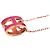 Hermès Collana Hermes Pop H in Rose Extreme Pink Gold Rosa D'oro - vista 3