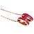 Hermès Collana Hermes Pop H in Rose Extreme Pink Gold Rosa D'oro - vista 5