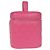 Beauty Case Chanel Vintage Timeless Caviar Large Rosa - vista 3