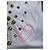 Vestido Prada Runway SS19 de seda con tachuelas Negro Blanco Beige - vista 16