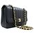 Chanel Mademoiselle Vintage Flap Lambskin Nero - vista 3