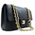 Chanel Classic Flap Lambskin Medium Nero - vista 3
