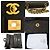 Chanel Vintage Classic Double Flap Quilted Lambskin Small Nero - vista 7