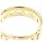 Tiffany & Co Anello Tiffany T True Wide in oro giallo 18K - vista 3