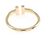 Tiffany & Co Anello Tiffany T Wire in oro rosa 18K - vista 3
