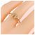Tiffany & Co Anello Tiffany T Wire in oro rosa 18K - vista 5