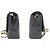 Diana Chanel Vintage Chain Curved Flap Quilted Leather Medium Nero - vista 5