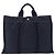 Hermès Hermes Fourre Tout Tote Canvas MM Blu navy