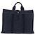Hermès Hermes Fourre Tout Tote Canvas MM Blu navy - vista 2