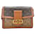 Louis Vuitton Dauphine MM Schultertasche Braun