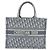 Borsa Book Tote Christian Dior in White Bianco