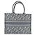 Borsa Book Tote Christian Dior in White Bianco - vista 2