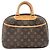 Borsa Louis Vuitton Trouville Marrone