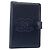 Couverture de carnet d'agenda Chanel en cuir caviar noir - vue 2
