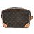 Borsa a tracolla Louis Vuitton Trocadero PM Marrone - vista 3
