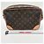 Borsa a tracolla Louis Vuitton Trocadero PM Marrone - vista 4