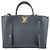 Borsa Tote Louis Vuitton Lockmeet, Nero
