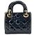 Christian Dior Lady Mini Handtasche in Schwarz - Ansicht 3