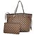 Borsa Tote Louis Vuitton Damier Neverfull MM Damier ebene