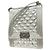 Borsa a tracolla Chanel Boy Chain in argento