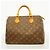 Borsa Louis Vuitton Monogram Speedy 30 Marrone - vista 11