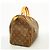 Borsa Louis Vuitton Monogram Speedy 30 Marrone - vista 2