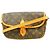 Borsa a tracolla Louis Vuitton Monogram Gibeciere PM Marrone