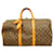 Borsa Louis Vuitton Monogram Keepall 50 Marrone
