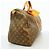 Borsa Louis Vuitton Monogram Keepall 50 Marrone - vista 2