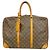 Borsa Louis Vuitton Boston Monogram Sirius 45 Marrone