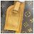 Borsa Louis Vuitton Boston Monogram Sirius 45 Marrone - vista 12