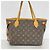 Borsa Tote Louis Vuitton Monogram Neverfull PM Marrone - vista 14
