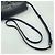 Borsa a tracolla Yves Saint Laurent Lou con nappe e borchie Nero - vista 9