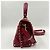 Borsa Valentino in tela borchiata in Red Rosso - vista 5