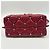 Borsa Valentino in tela borchiata in Red Rosso - vista 7
