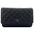 Borsa a tracolla CHANEL Matelassé in nero - vista 2