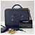 Borsa a tracolla Chanel Filigree in Navy Blu navy - vista 15
