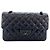 Borsa a tracolla Chanel Matelassé 23 Nero - vista 2