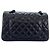 Borsa a tracolla Chanel Matelassé 23 Nero - vista 3