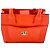 Borsa CHANEL Neo Executive Mini in Arancione - vista 3
