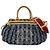 Borsa Louis Vuitton Cabas Raye GM Blu