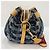 Borsa Louis Vuitton Cabas Raye GM Blu - vista 6