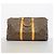 Louis Vuitton Boston Monogram Keepall Bandoulière 50 Marrone - vista 17