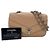 Borsa a tracolla Chanel Chevron - Beige