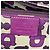 Borsa Tote Gucci in pelle viola Porpora - vista 5