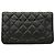 Portafoglio a spalla con catena Chanel Matelassé Nero - vista 9